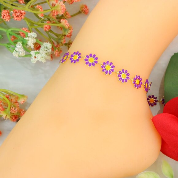 "New Beautiful Design Anklet for Women/Girls, Gift, A631 - Picture 9 of 10